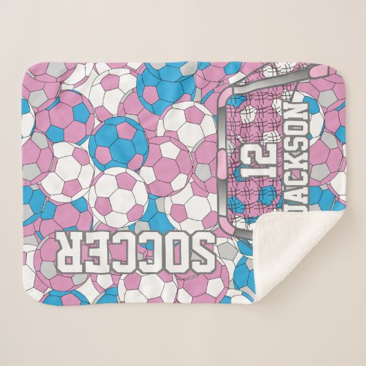 Farbenfrohe Pastellkugel mit Text Sherpadecke (Vorderseite (Horizontal))