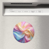 Farbenfrohe Pastellseide Magnet (In Situ (Geschirrspüler))