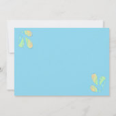 Farbenfrohe Pastelltafel Paint Swirl Vorlage (Rückseite)