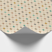 Farbenfrohe Patchwork Islam Arabisch Tile Geschenkpapier (Ecke)