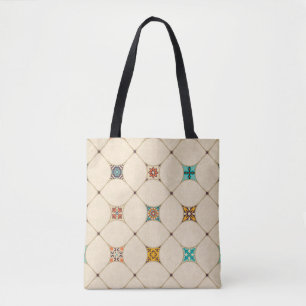 Farbenfrohe Patchwork Islam Arabisch Tile Tasche