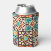 Farbenfrohe Patchwork Islam Motifs Tile Dosenkühler (Kanne Vorderseite)