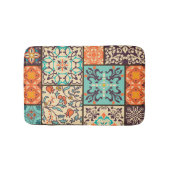 Farbenfrohe Patchwork-Tile: Motive der islamischen Badematte (Vorderseite)