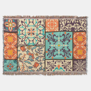 Farbenfrohe Patchwork-Tile: Motive der islamischen Decke