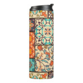Farbenfrohe Patchwork-Tile: Motive der islamischen Thermosbecher (Nach links gedreht)