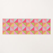 Farbenfrohe Patchwork-Übung-Pilates-Yogamatte Yogamatte (Vorderseite (Horizontal))