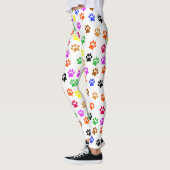 Farbenfrohe Paws Leggings (Links)