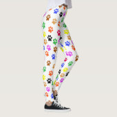 Farbenfrohe Paws Leggings (Rechts)
