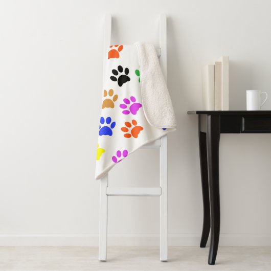 Farbenfrohe Paws Sherpadecke (Beispiel)