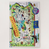 Farbenfrohe Pennsylvania 20x30 Postkarte Puzzle (Vertikal)