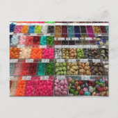 Farbenfrohe Perlen - Kunsthandwerk Postkarte (Vorderseite)