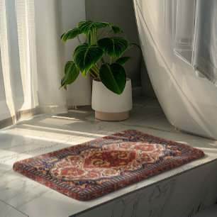 Farbenfrohe persische Rug Ethnic Motif Badematte