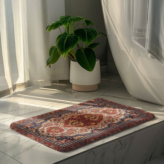 Farbenfrohe persische Rug Ethnic Motif Badematte