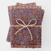 Farbenfrohe Persische Rug Pattern Geschenkpapier Set (Beispiel)