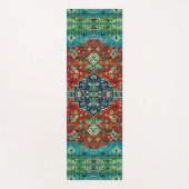 Farbenfrohe persische Teppichgestaltung 2 Yogamatte (Vorderseite)