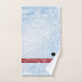 Farbenfrohe Personalisierte Eishockey-Patchwork Badhandtuch Set (Handtuch)