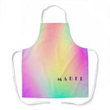 Farbenfrohe persönliche Gefärbte Krawatte Schürze