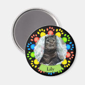 Farbenfrohe Pet Pad Drucke nach Maß Magnet (Vorderseite/Rückseite)