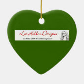 Farbenfrohe PfauenFedern drucken Keramikornament (Hinten)