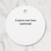 Farbenfrohe Pfauenfedern Textur Geschenkanhänger (Rückseite)