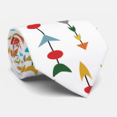 Farbenfrohe Pfeile Neck Tie Krawatte (Gerollt)