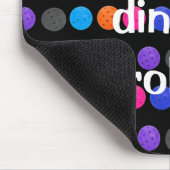 Farbenfrohe Pickleback mit lustigem Zitat Mousepad (Ecke)