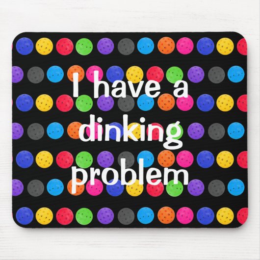 Farbenfrohe Pickleback mit lustigem Zitat Mousepad (Vorne)