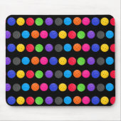 Farbenfrohe Pickleball Mousepad (Vorne)