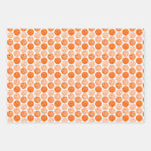 Farbenfrohe, pickleball Paddles, orange Pickleball Geschenkpapier Set (Vorderseite 3)