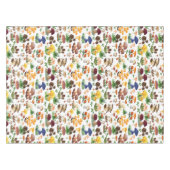 Farbenfrohe Pilzbildnis Tischdecke (Vorderseite (Horizontal))