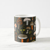 Farbenfrohe Pilze: Feenkollektion Kaffeetasse (VorderseiteRechts)