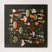 Farbenfrohe Pilze: Feenkollektion Puzzle (Horizontal)