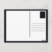 farbenfrohe Pilze Postkarte (Rückseite)