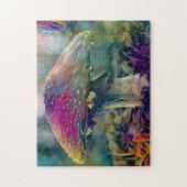 Farbenfrohe Pilzpilze | Hard Challenging Jigsaw Puzzle (Vertikal)