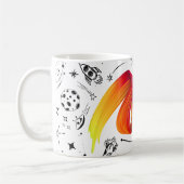 Farbenfrohe Pinakothek Züst Kaffeetasse (Links)