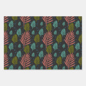 Farbenfrohe Pine Tree Blätter Weihnachtsgeschenk (Vorderseite 2)