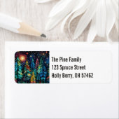 Farbenfrohe Pines am Sternenhimmel (Insitu)