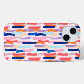 Farbenfrohe Pinselstriche Case-Mate iPhone Hülle (Rückseite (Horizontal))