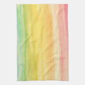 Farbenfrohe Pinselstriche Geschirrtuch (Vertikal)