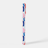Farbenfrohe Pinselstriche iPhone 15 Hülle (Rechte Seite)