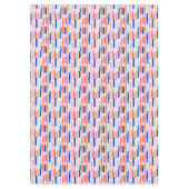 Farbenfrohe Pinselstriche Tischdecke (Vorderseite)