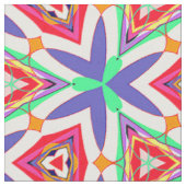 Farbenfrohe Pinwheels Muster Stoff (Nahaufnahme)