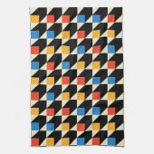 Farbenfrohe Plätze Küchentücher (Vertikal)