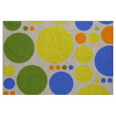 Farbenfrohe Polka Dot Circles Muster #15 Stoff (Fat Quarter (45,7 x 55,9 cm))