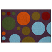 Farbenfrohe Polka Dot Circles Muster #2 Stoff (Fat Quarter (45,7 x 55,9 cm))