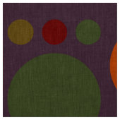 Farbenfrohe Polka Dot Circles Muster #2 Stoff (Muster)