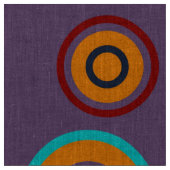 Farbenfrohe Polka Dot Circles Muster #4 Stoff (Nahaufnahme)