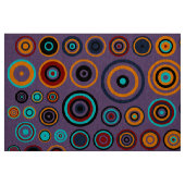 Farbenfrohe Polka Dot Circles Muster #4 Stoff (Fat Quarter (45,7 x 55,9 cm))