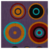 Farbenfrohe Polka Dot Circles Muster #4 Stoff (Muster)