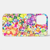 Farbenfrohe Polka Dot Pattern Case-Mate iPhone Hülle (Rückseite (Horizontal))